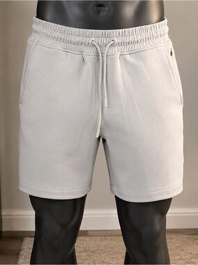 Infinity Linearflex Men’s Performance Hybrid Shorts Light Gray Size S